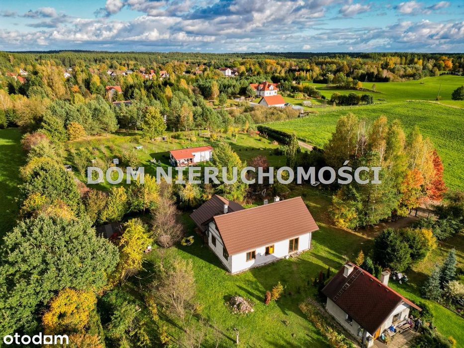 Dom stan surowa zamknięty 166m2, działka 2000m2