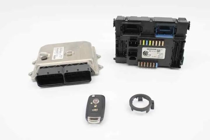 Conjunto de centralina e imobilizador Fiat Tipo 1.3D 2015 a 2020