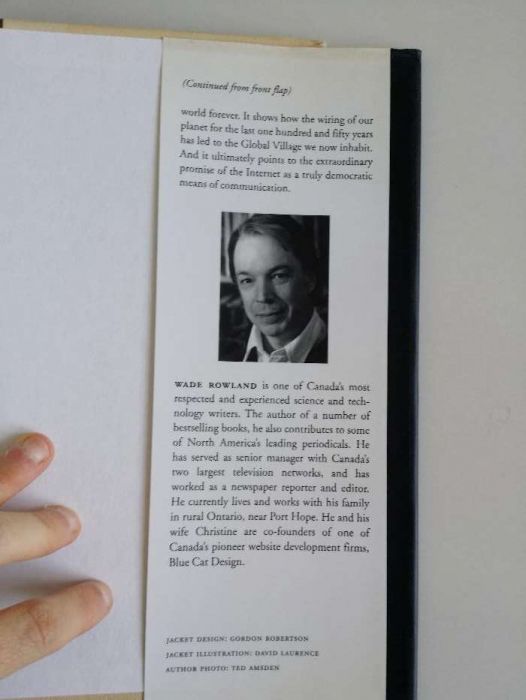 Livro "spirit of the web" Wade Rowland