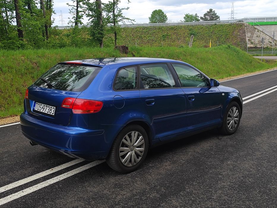 Audi A3 8P • 1.6 Benzyna • 215 tys km • Podgrzewane Fotele • 4el szyby