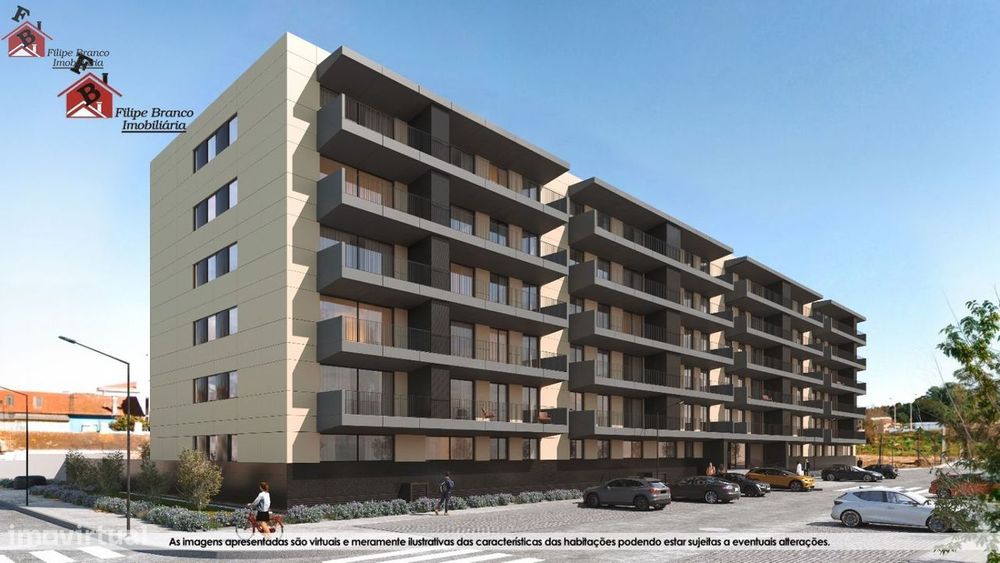 T2 Novo Vista Mar Área 109M2 Santa Marinha, Gaia 265.000€