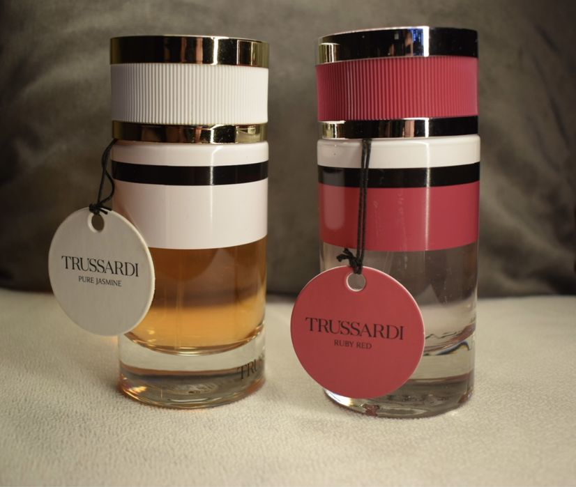Духи Жіночі Trussardi: Ruby Red та Pure Jasmine 90 мл. Оригінал без ко
