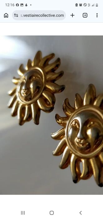 Вінтажні кліпси Gianni Versace (тільки 100% передплата)