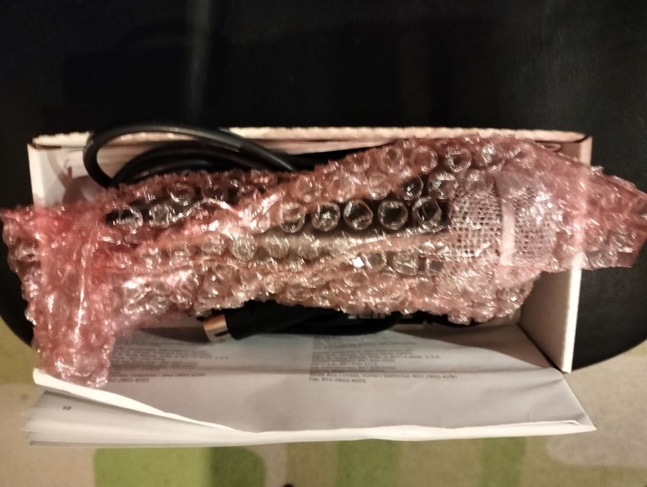 Microfone dinâmico cardióide Shure 8700. Como novo