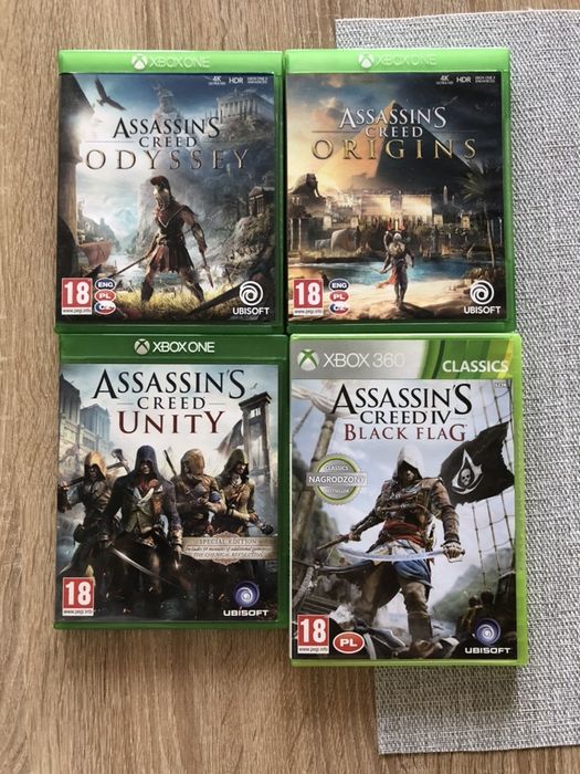 Gry Assassin’s Assassins Creed Odyssey Origins Valhalla III Xbox S X