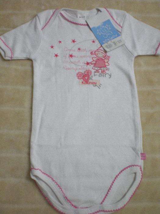 Body de bébé c/ etiqueta