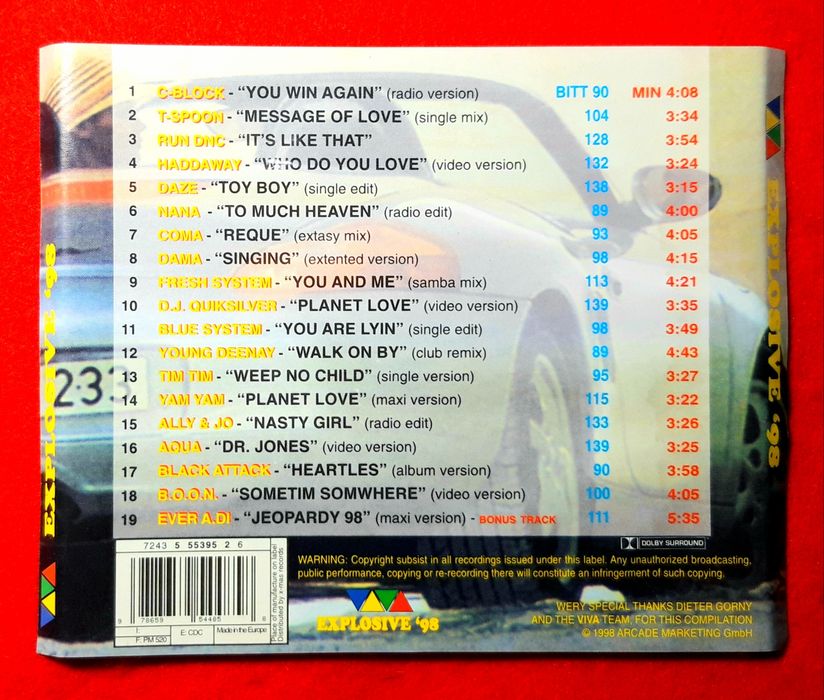 Viva Explosiv '98 (CD, 1998)