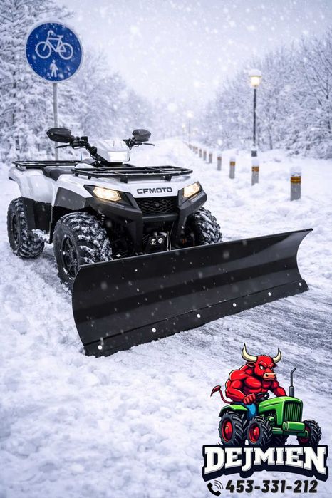 Pług do Quada**Do śniegu**Szybki Montaż//PŁYTA//150 cm//Solidny/OKAZJA