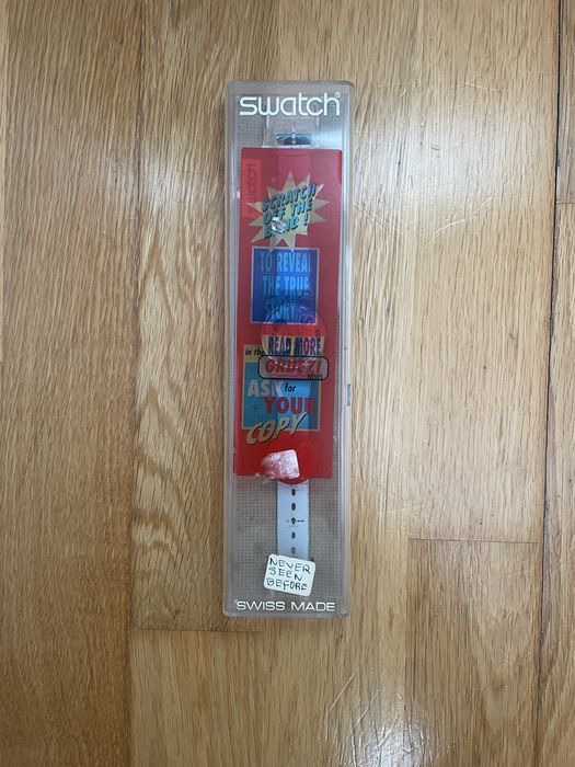 Swatch Never Seen Before (1997), nunca usado