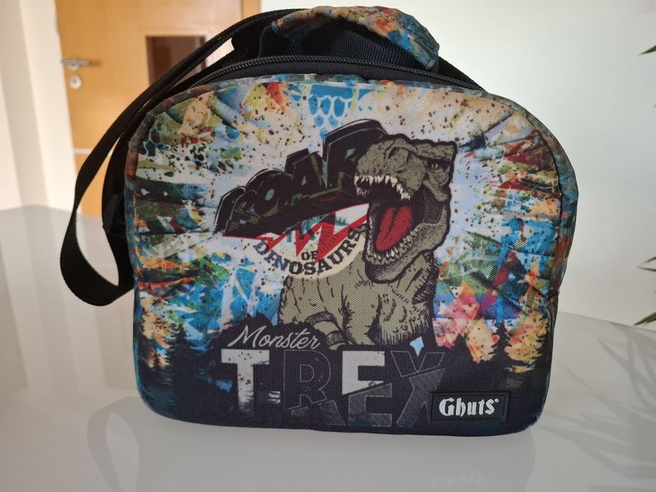 Conjunto Ghuts T-Rex - Mochila + Lancheira + Estojo