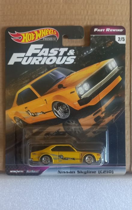Nissan skyline c210 fast furious hot wheels