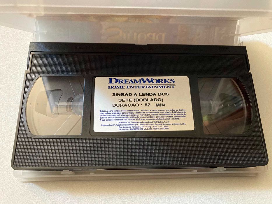 [VHS] Sinbad: A Lenda dos Sete Mares (não testado)
