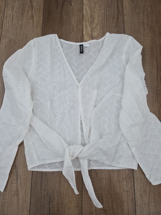 Koszula koronkowa H&M divided xs/s