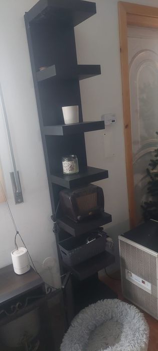 Estante LACK  preta IKEA
