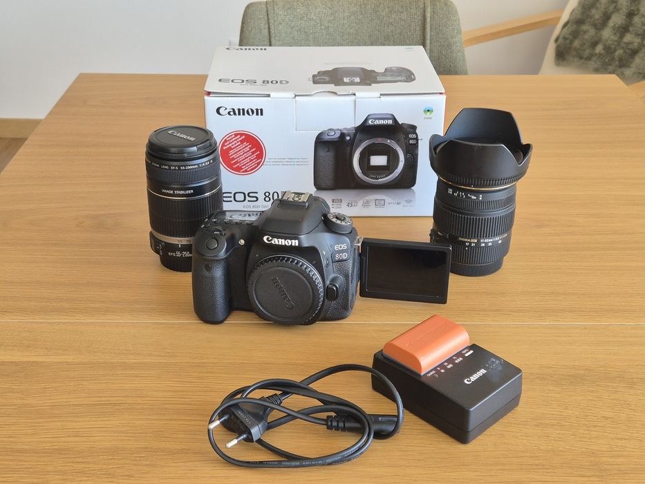 Camara Canon 80D