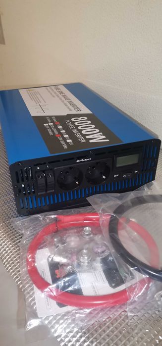 Inversor 8000w Onda Pura 12v ou 24v para 220v NOVO