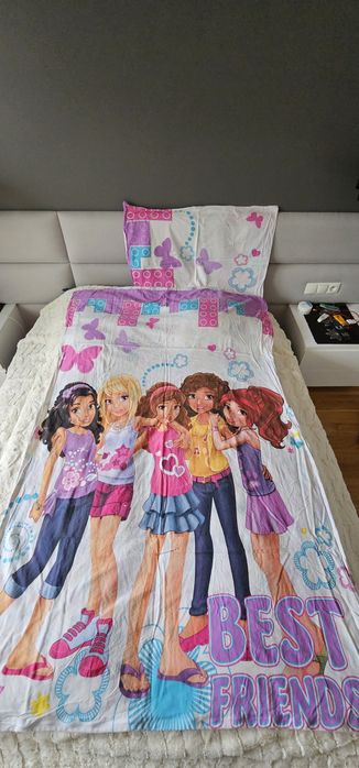 Pościel bawełniana Lego Friend dwustronna