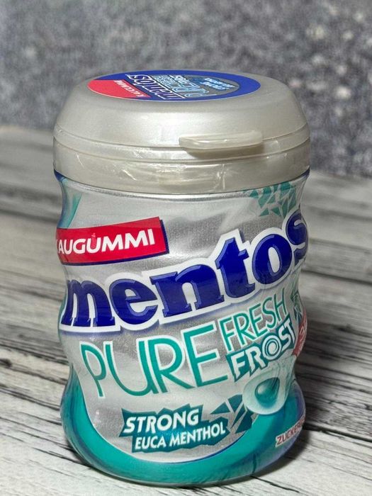 Жуйки Mentos Ментос без цукру Ментол.Вишня. 70 г