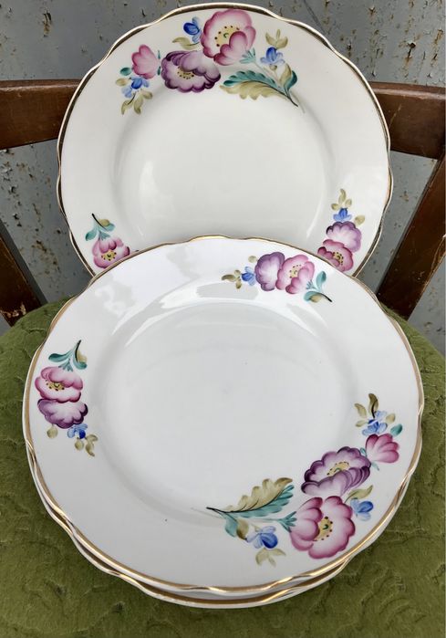 Посуда  с позолотой