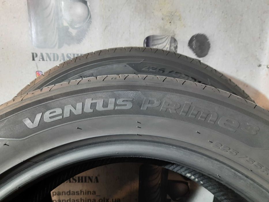 Шини 7мм 225/55 R19 HANKOOK VentusPrime 3 б/у літо склад