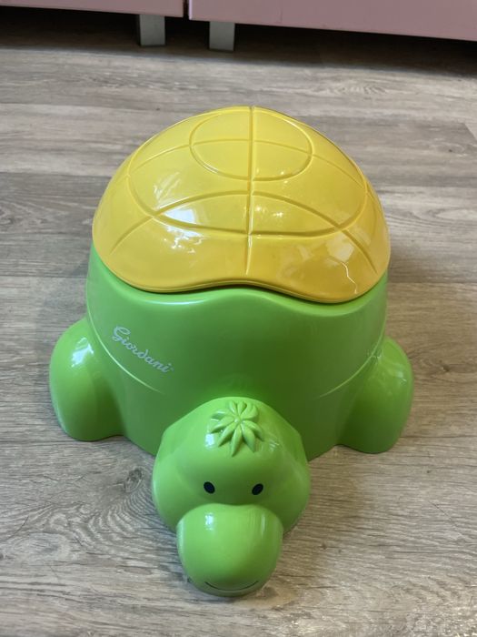 Дитячий горщик Черепаха із кришкою