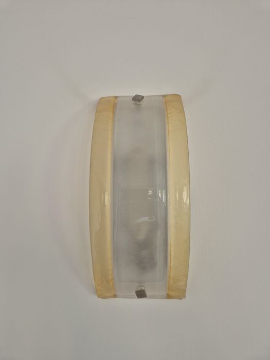 Zestaw włoskich lamp: kinkiet ścienny, sufitowy i lampa stojąca