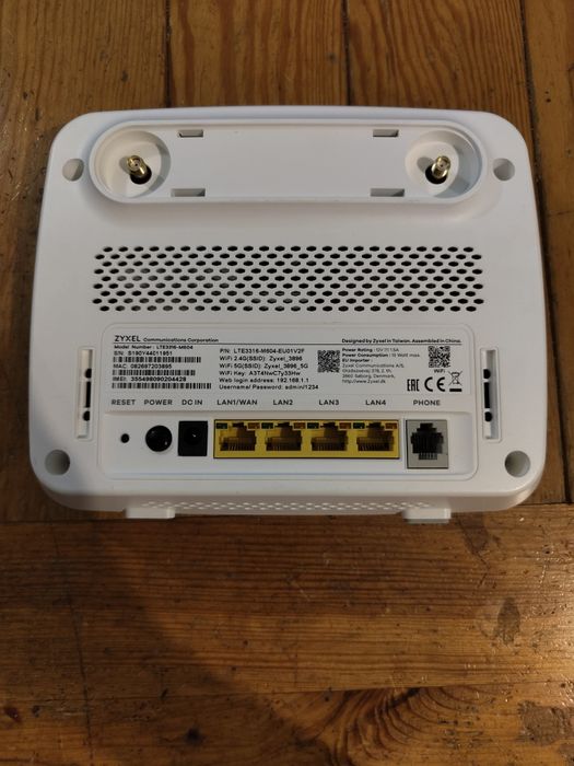 zyxel lte3316 m604 router
