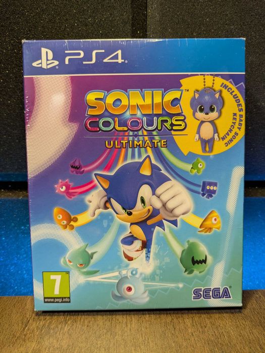 Sonic Colours Ultimate PS4 / PS5 - platformówka dla dzieci + BRELOK