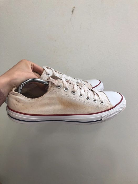 Trampki Converse All Star krotkie biale roz.44,5