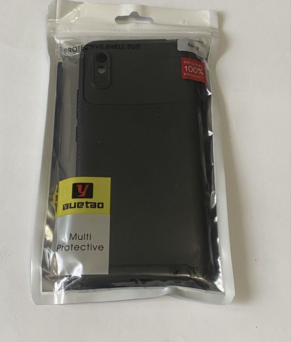 Чехол Xiaomi Redmi 9A Carbon Захисний Протиударний