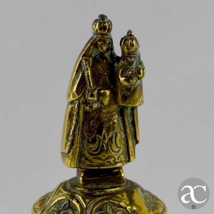 Campainha em bronze, Nossa Senhora e Menino