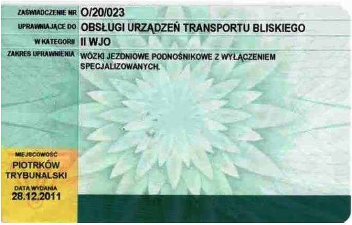 Курс і іспит UDT на вилковий навантажувач