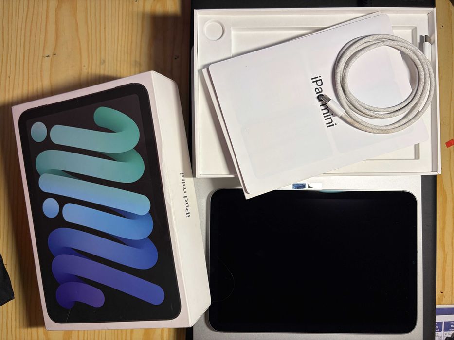 Apple iPad mini 7 (A17 Pro) 128 GB Wi-Fi + Cellular – stan bardzo dobry