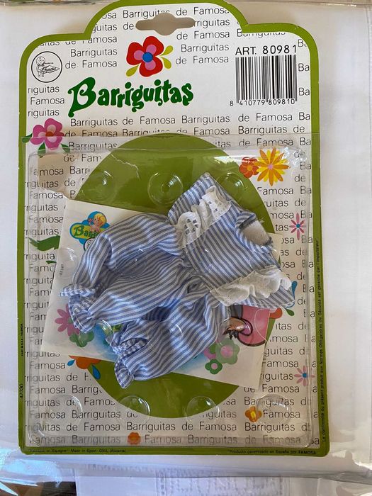 Vestidos de Boneca Barriguitas (Famosa)