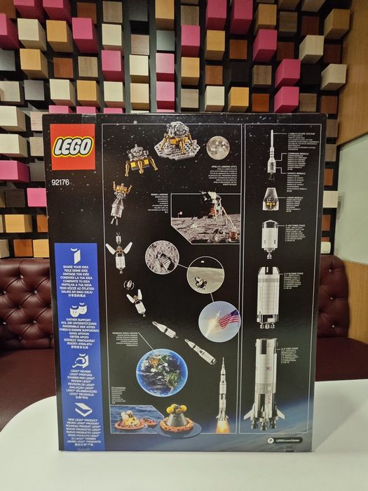 Конструктор LEGO IDEAS 92176 Ракета-носій НАСА Сатурн-5-Аполло