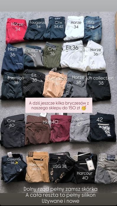 Bryczesy do 150 zł