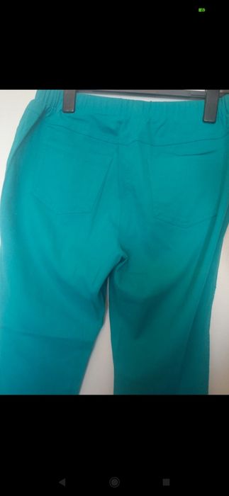 Spodnie damskie turkus 42/xl nowe