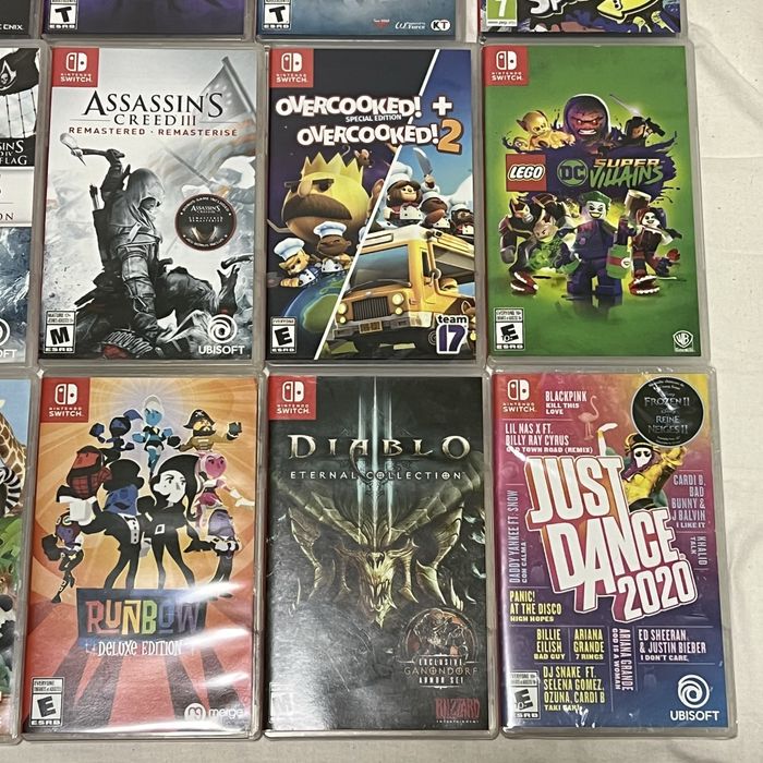 Jogos usados Nintendo Switch