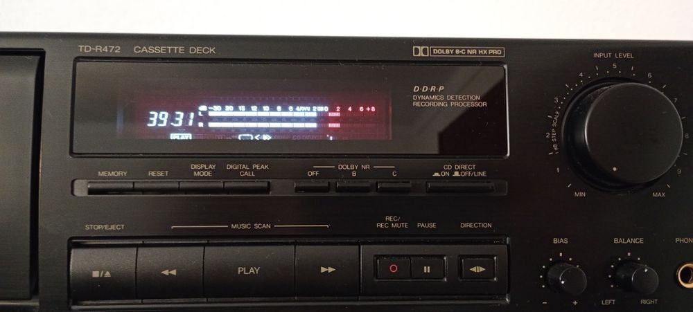 Deck de cassetes JVC TD-R472