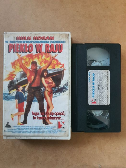Piekło w raju VHS Hulk Hogan