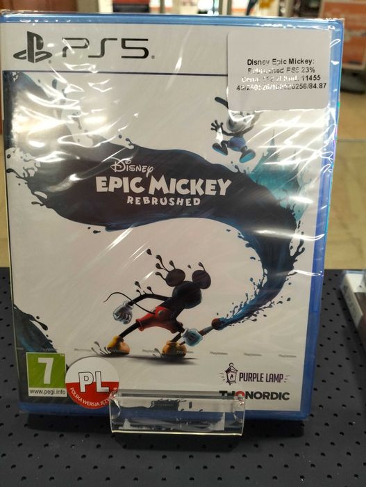 Disney Epic Mickey Rebrushed NOWA PS5 PlayStation 5