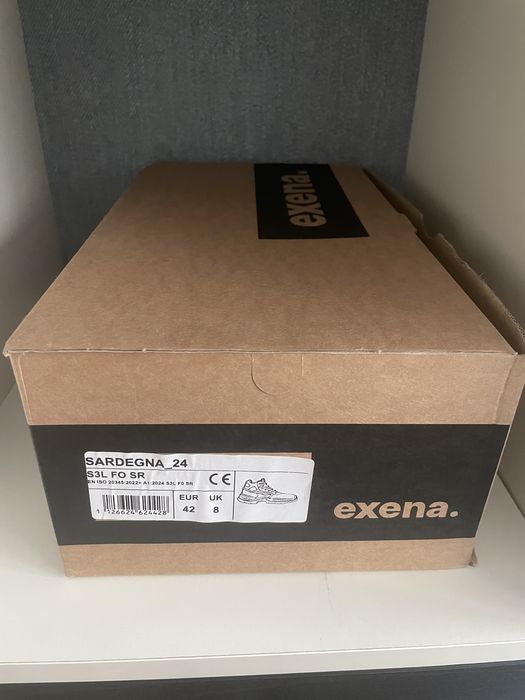 Botas de Segurança S3L T42 – EN ISO 20345:2024 – Novas