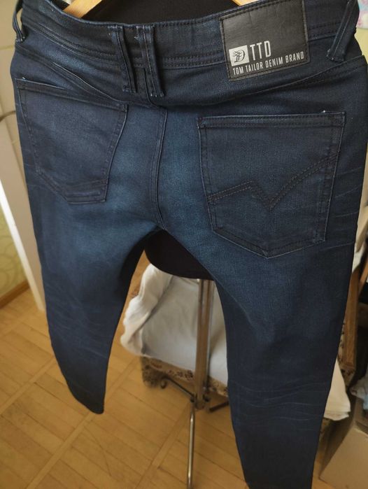 Джинсы Tom Taylor jeans Germany w30 stretch navy.