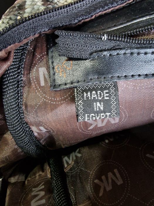 Plecaczek MK Michael Kors skóra ala węża
