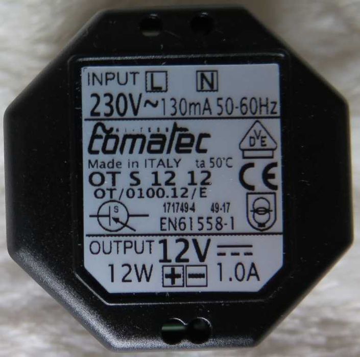 zasilacz impulsowy comatec ot s 12 12