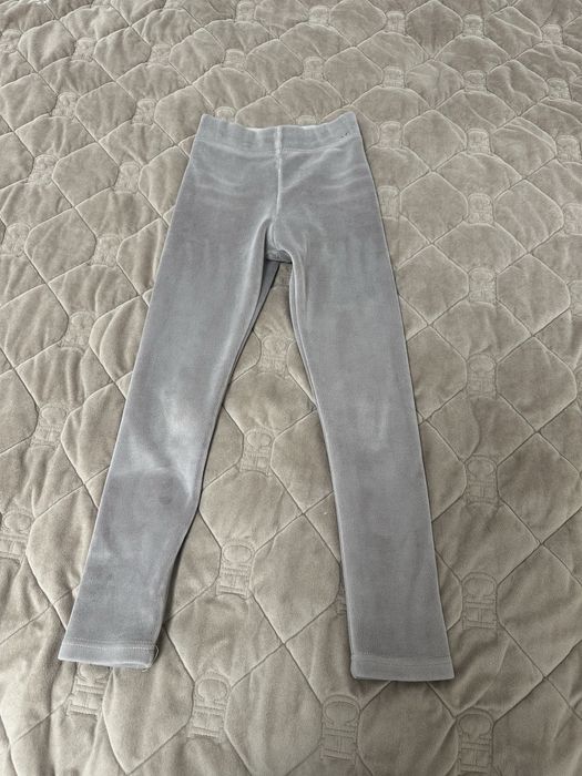 Теплі велюрові лосини на дівсинку 6 років