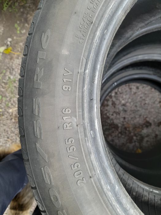 Комплект літньої резини 205/55R16 Pirelli