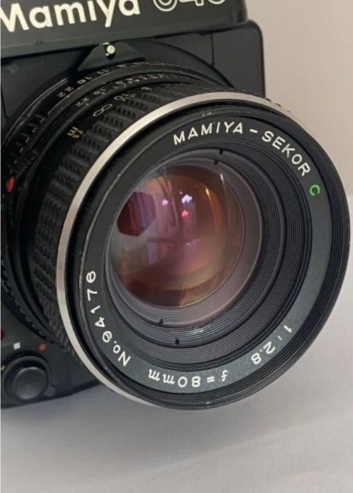 Mamiya 645 Super + Sekor 80mm 2.8 + pryzmat AE