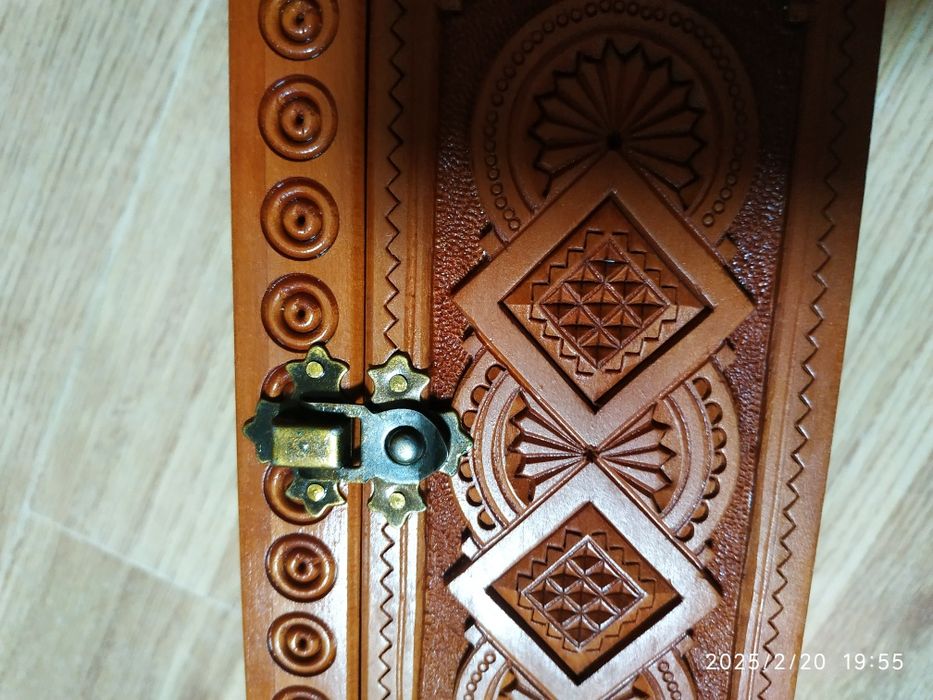 Скриня шкатулка, нат.дерево