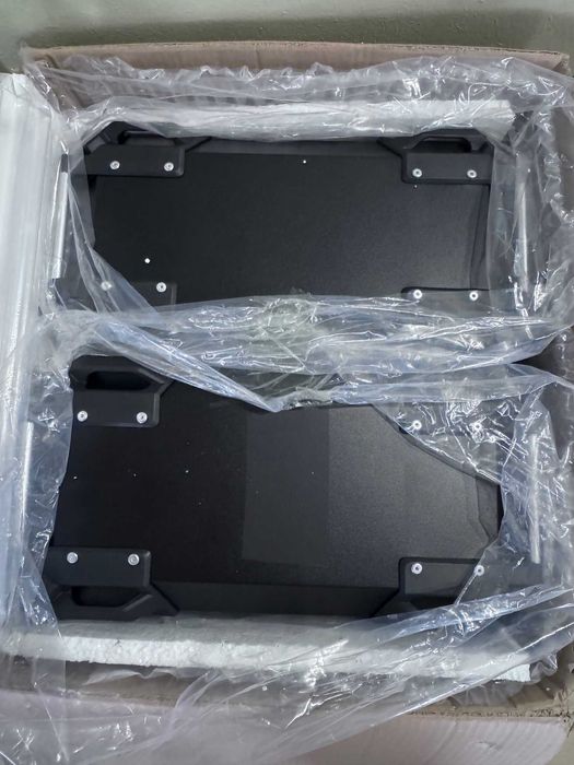 NOWE Aluminiowe kufry boczne do motocykla motocyklowe 38L